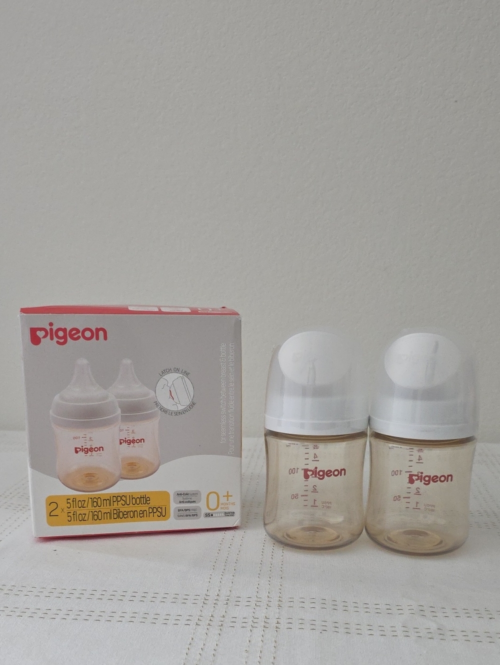 Pigeon PPSU Baby Bottle 5 oz 2-Pack